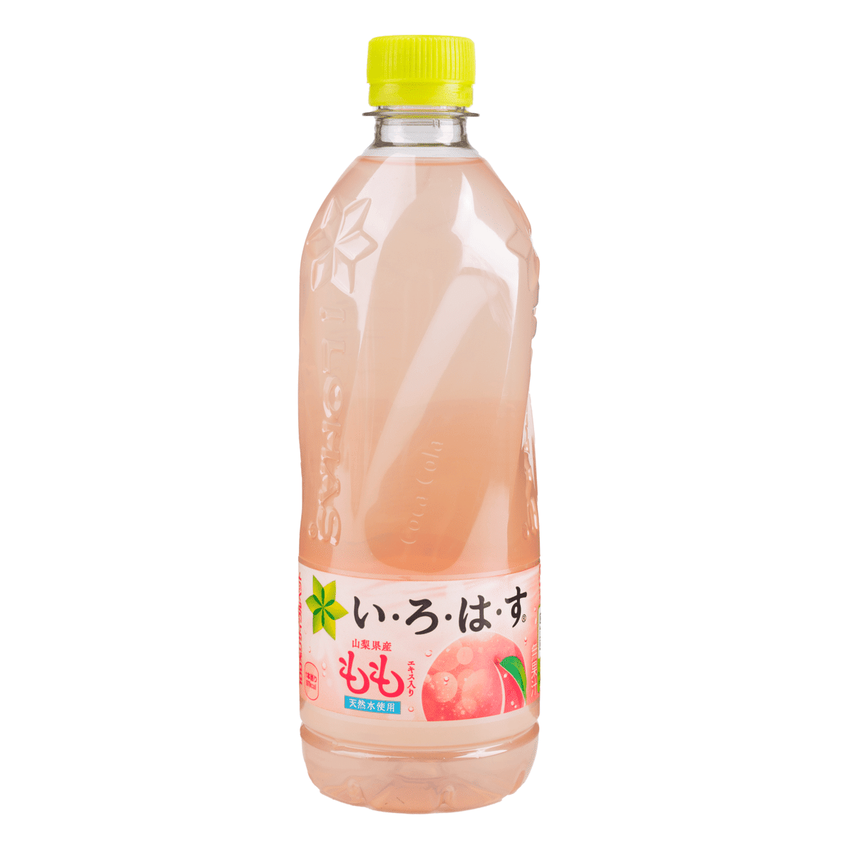 いろはす 백도맛 천연수 540 밀리리터