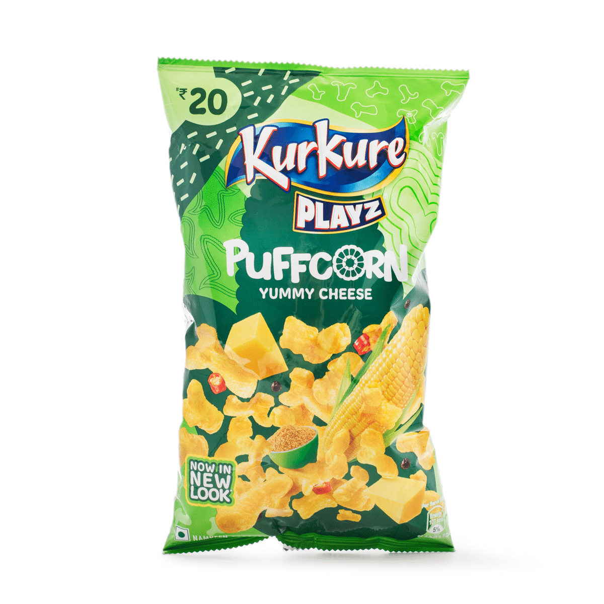 Snack de maíz Kurkure sabor queso 1.9 oz