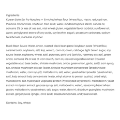 Pulmuone Korean Style Stir-fry Noodles with Black Bean Sauce 2pk 22.6 oz