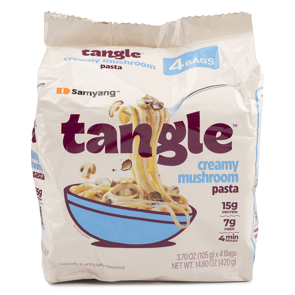 SAMYANG TANGLE Creamy Mushroom Pasta 105 g*4 pack