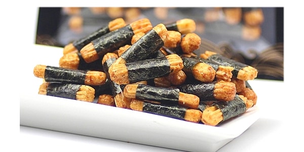 日本SHIRAKIKU 海苔卷米果 85g