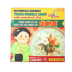 Dragonfly Vietnamese Coconut Thick Noodle Soup with Snakehead Fish, Frozen 350 g