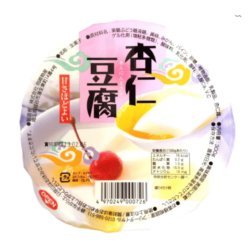 Okazaki 杏仁豆腐水果布丁 300 克 - Weee!