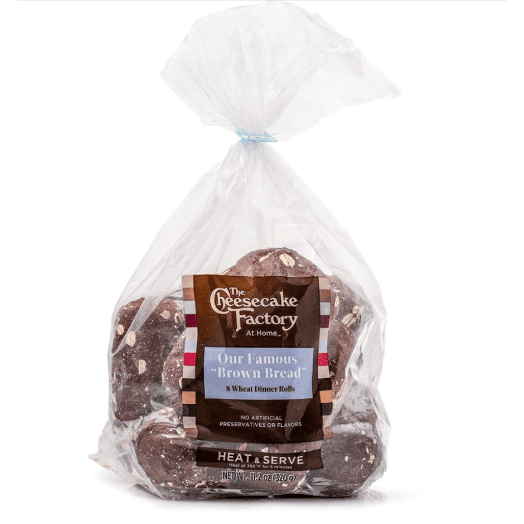 Cheesecake Factory Brown Bread Wheat Rolls 8ct 11.2 oz