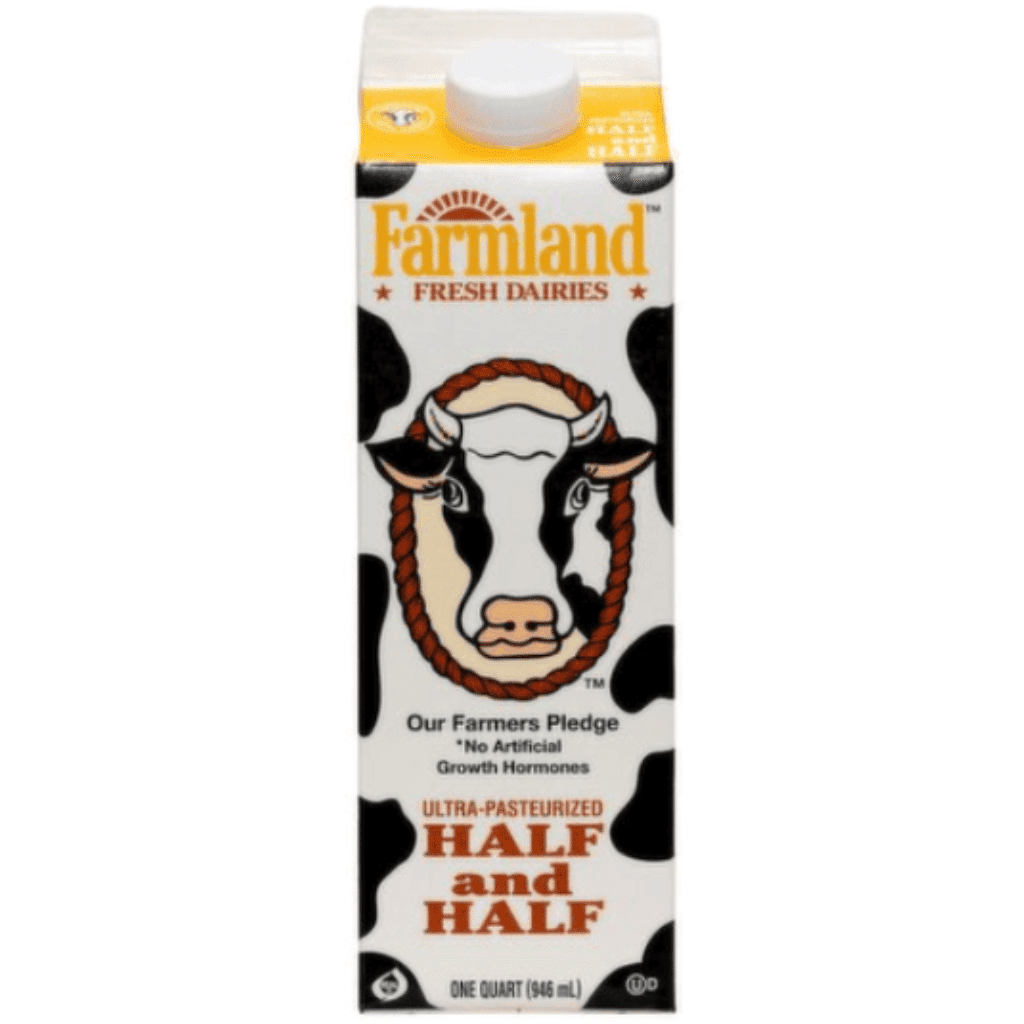 Farmland Fresh Half and Half One Quart 946 ml