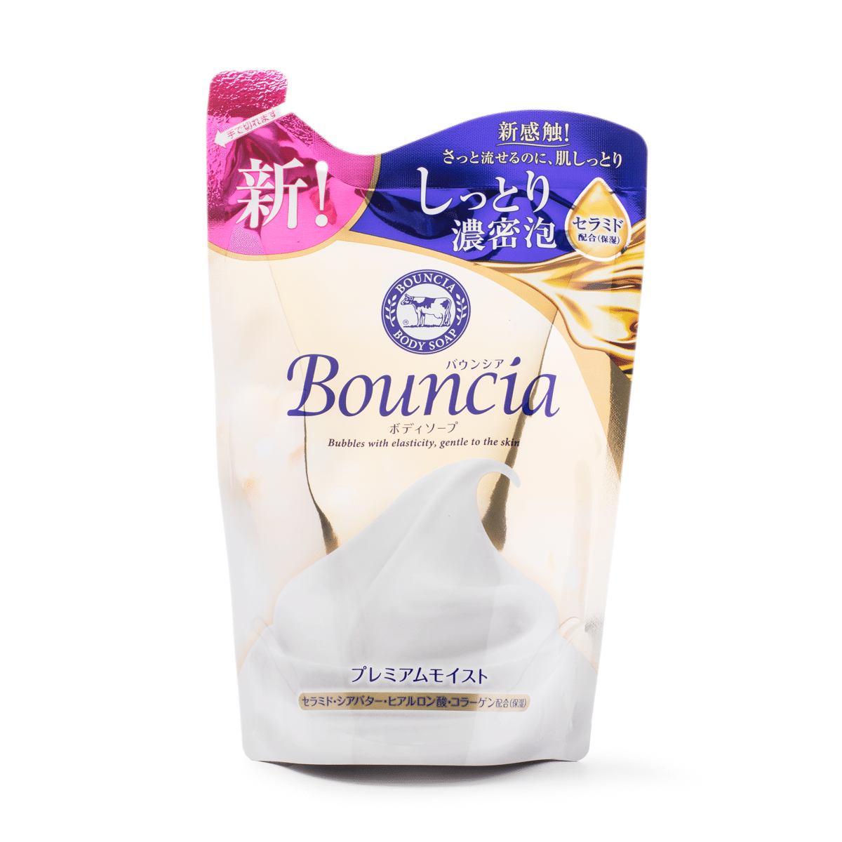 Bouncia Premium Moist Body Soap Refill 340 밀리리터