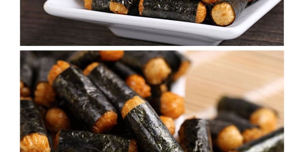 日本SHIRAKIKU 海苔卷米果 85g
