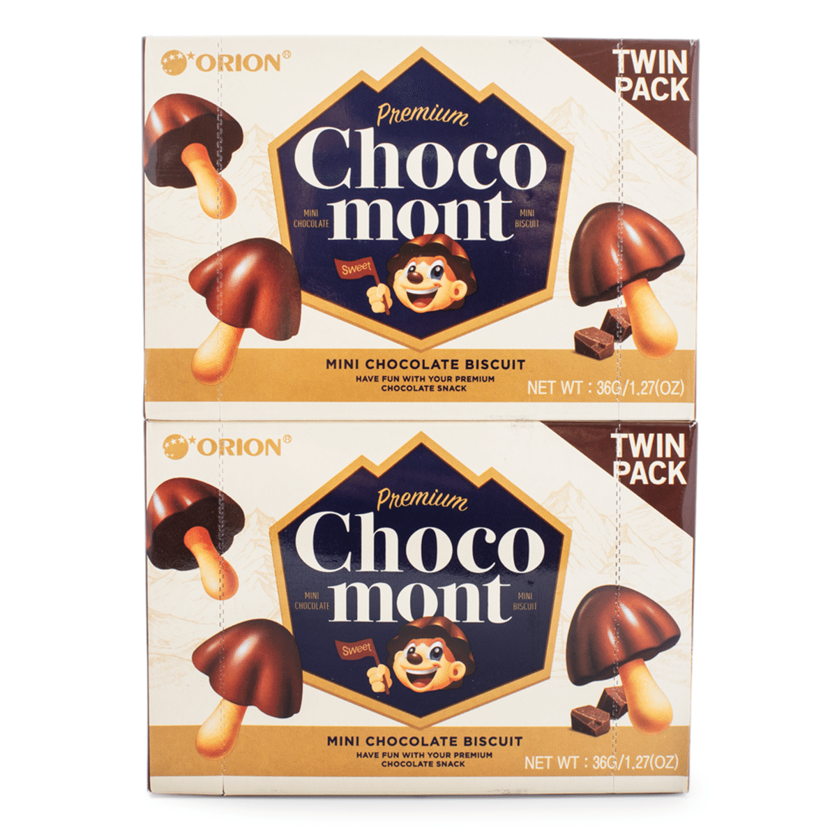 Orion Choco Boy 2 boxes 72 g