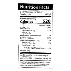 [KUNGFOOD NOODLE]SunDried Noodles-Premium Goose Oil Flavor 3packs/bag 375 g