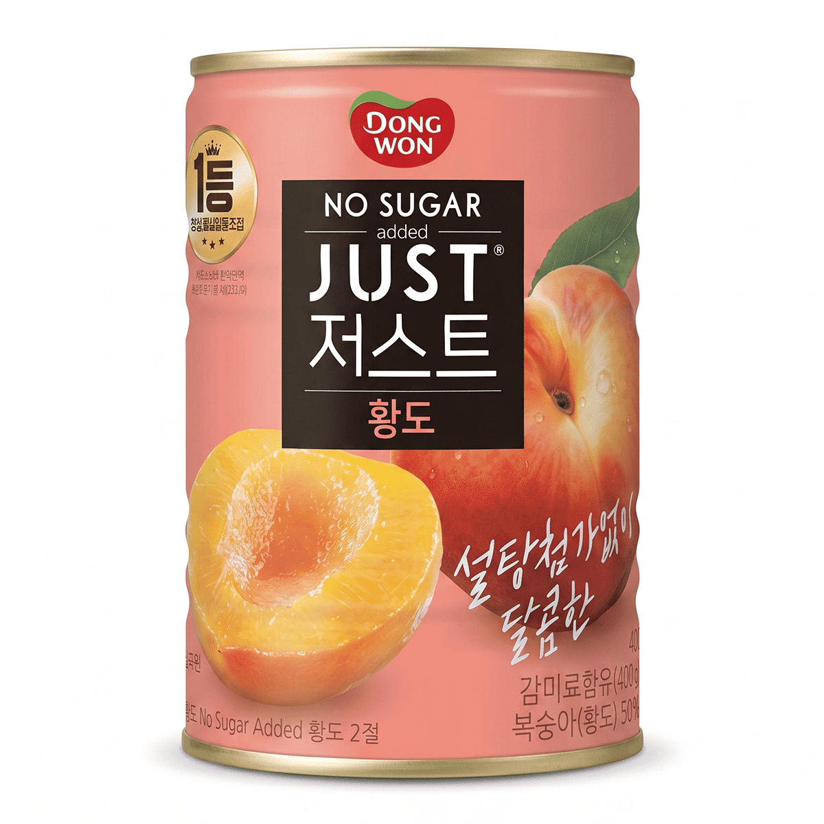 동원 제로슈가 황도 400 그램