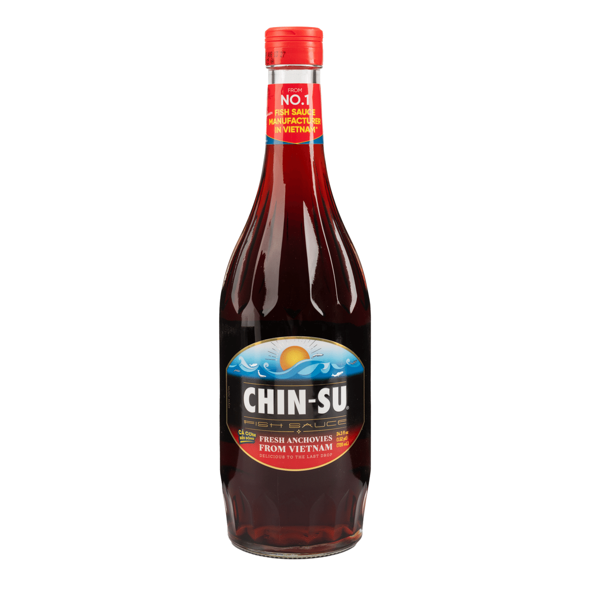 Chinsu 魚露 新鮮鯷魚(玻璃瓶) 720 毫升