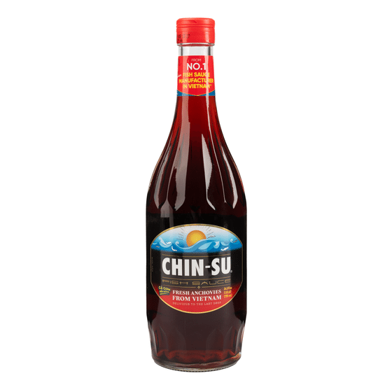 Chinsu Fish Sauce - Fresh Anchovies (Glass Bottle) 720 ml
