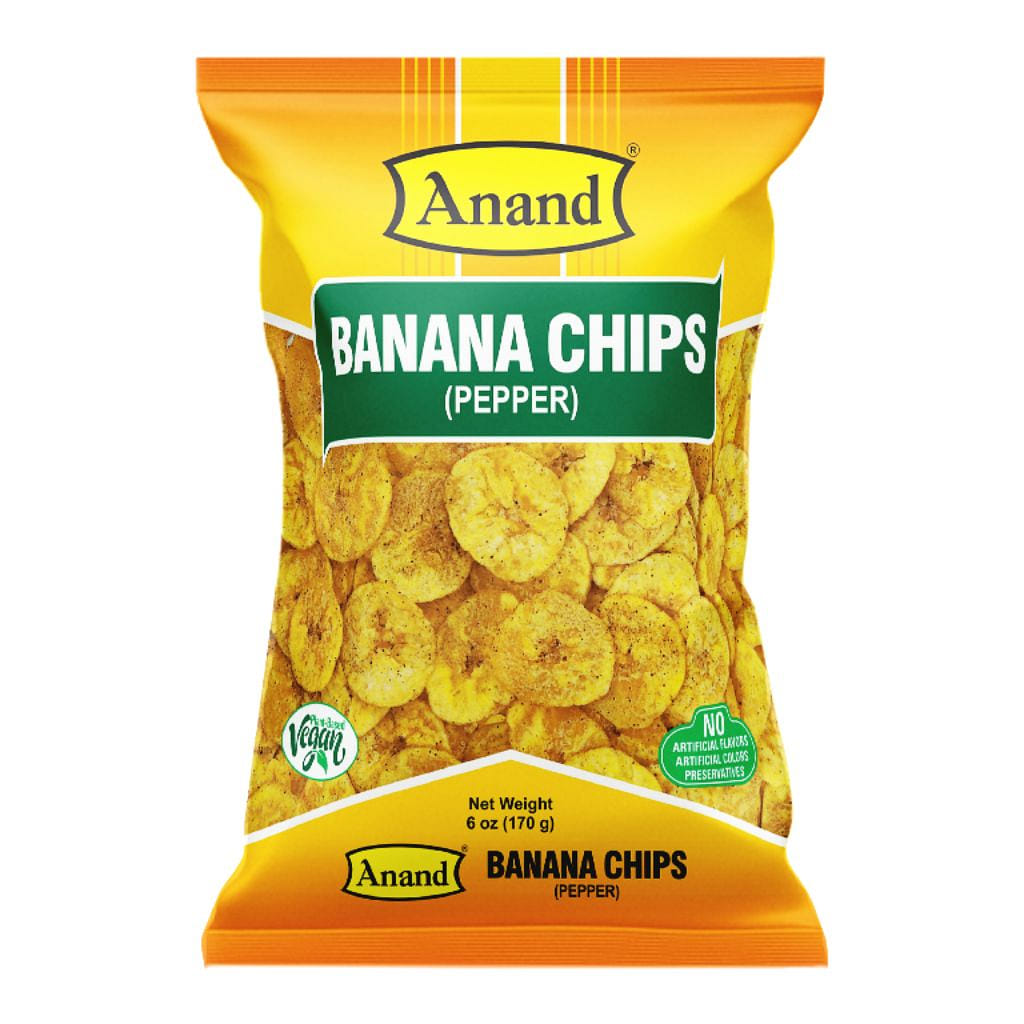 Chips de plátano Anand sabor pimienta 170 gramo(s)