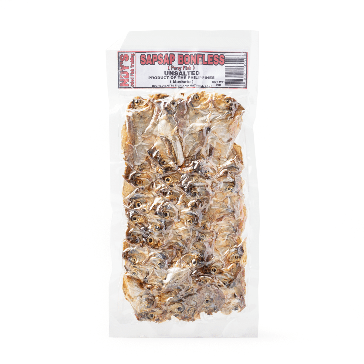 Dried Sapsap (Pony Fish) Unsalted 80 g