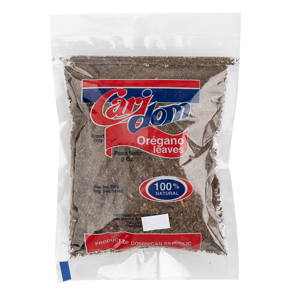 Caridom Oregano Hoja 2 onza(s)