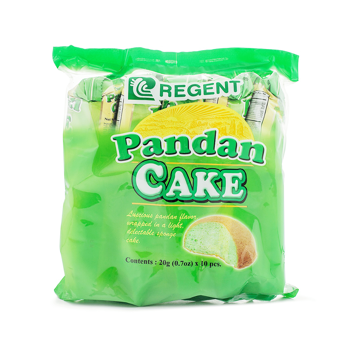 Regent Pandan Cake 10pcs 200 g