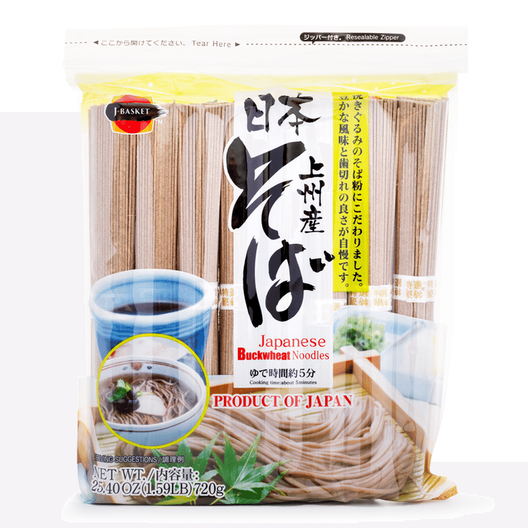 ❇SOBA❇ Get J-Basket Japanese Soba Buckwheat Noodle 8P 25.4 oz