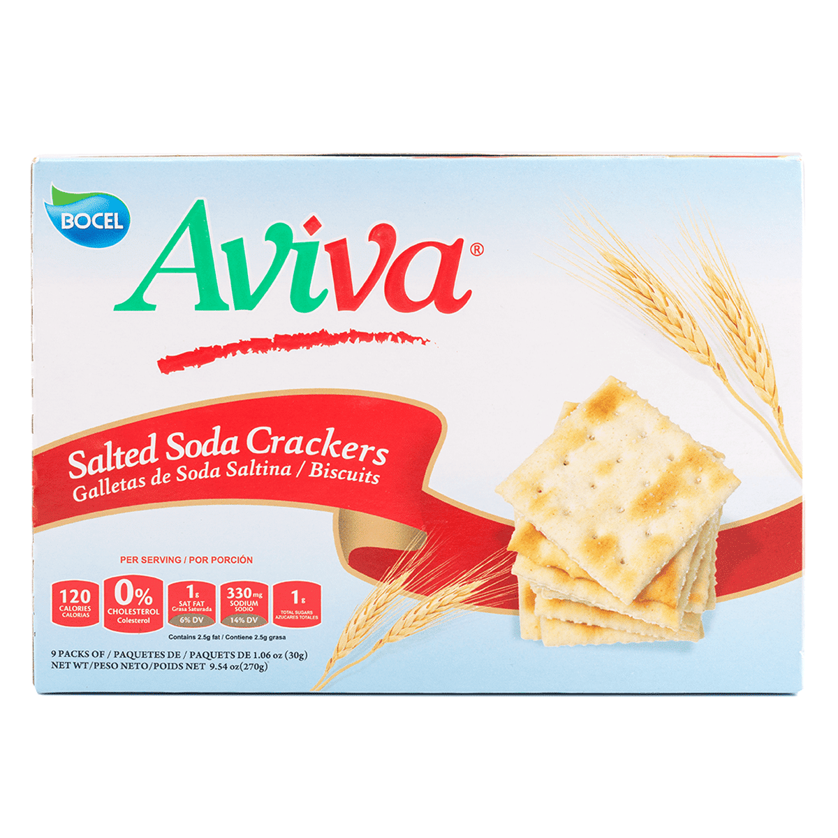 Aviva Galletas de Soda Saltina 9.54 onza(s)