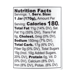 KOKONUT Plant-Based Coconut Pudding Black Sesame Flavor 6 온스