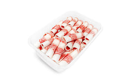 Thin Sliced Beef Short Plate for Hot Pot, Frozen 1.5 lb