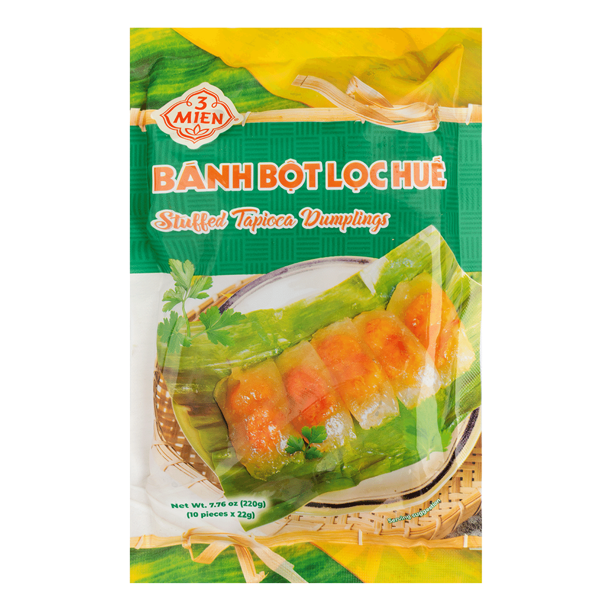 3 Mien Stuffed Tapioca Dumplings, Frozen 7 oz