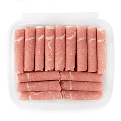 Premium Shabu Shabu Beef Eye Round Slices 0.8-1.2 lb