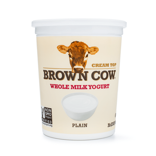 Brown Cow Whole Milk Plain Yogurt 32 oz