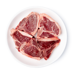 Frozen Lamb Loin Chops 2 lb