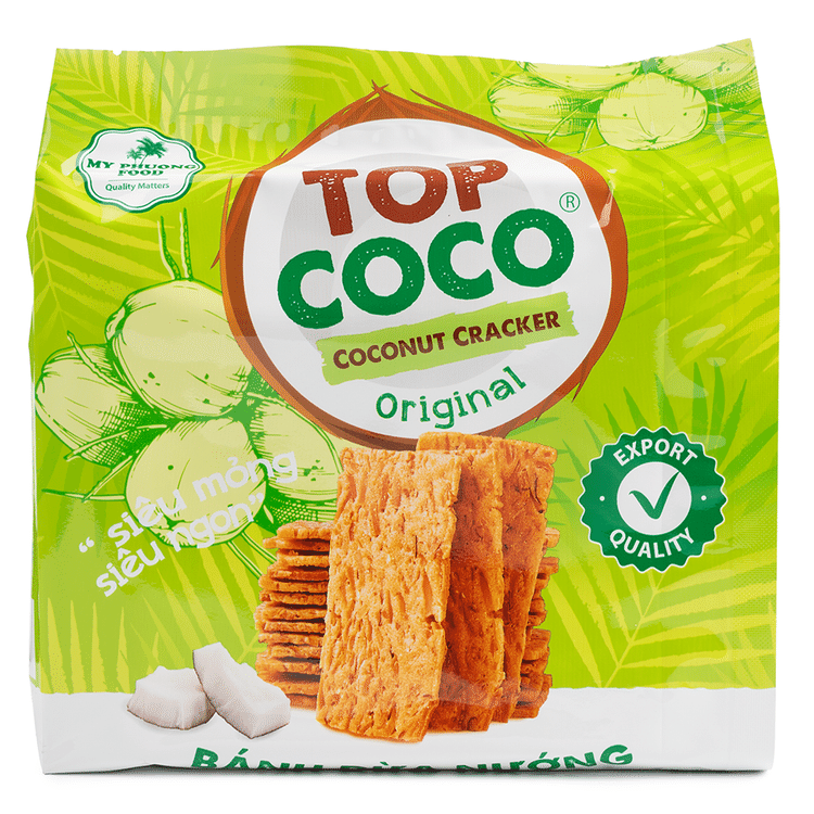 その他 加工食品 coco Get Top Coco Coconut Cracker Original 5.29 oz Delivered