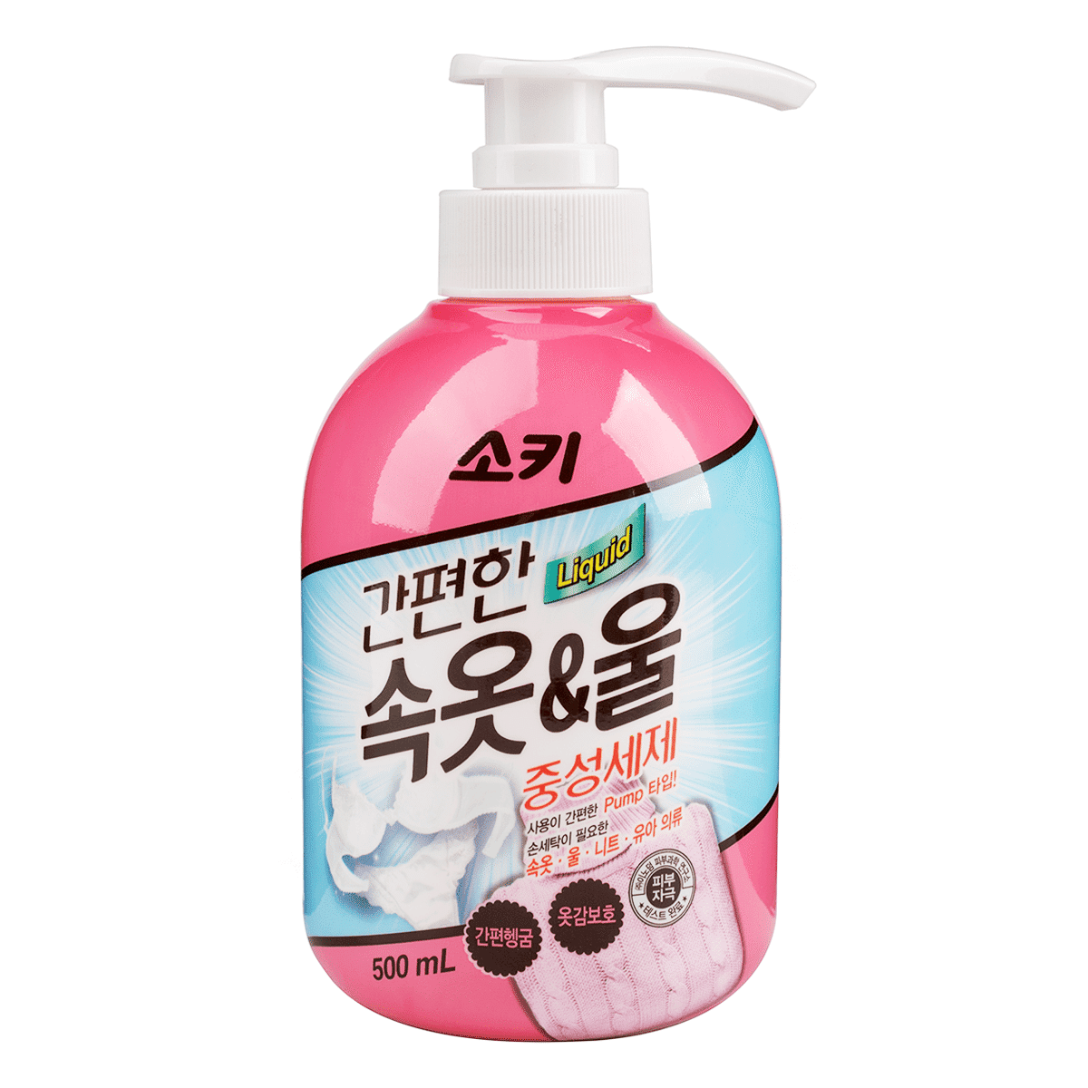 소키 간편한 속옷 울 중성세제 500 밀리리터