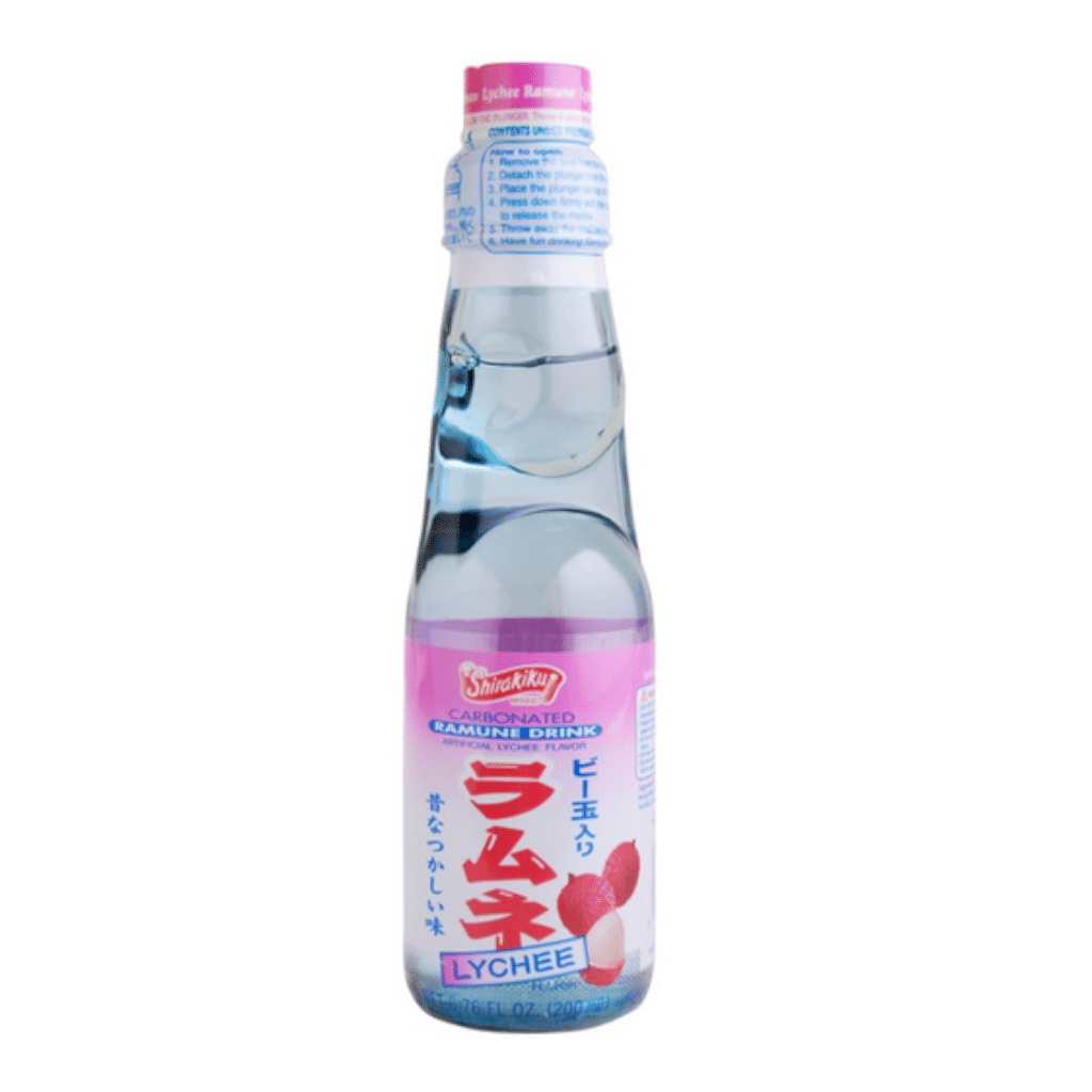 Nước ngọt Ramune Shirakiku vị vải 200 ml