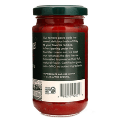 Bionaturae 100% Organic Tomato Paste, No Salt Added 7 oz