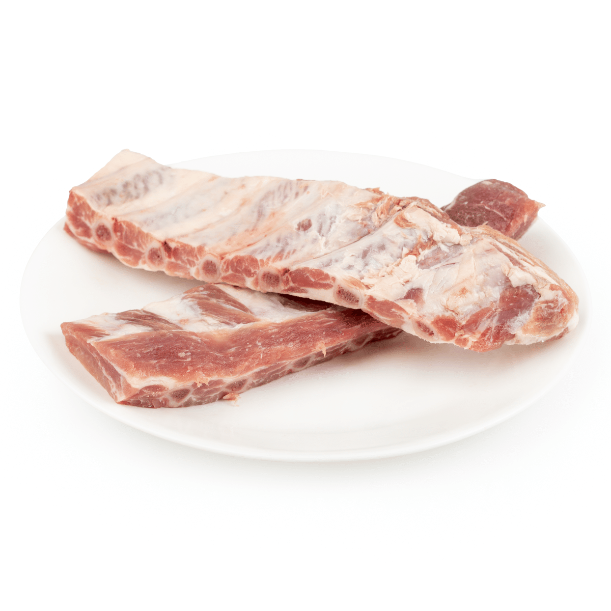 Pork Baby Back Rib Strips 2", Frozen 1.5 lb