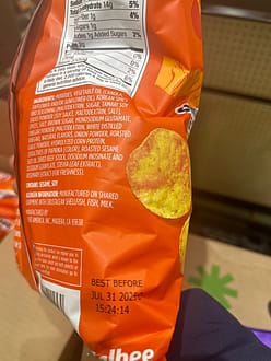 Calbee Asian Chips Spicy bbq 6 oz*12 pack