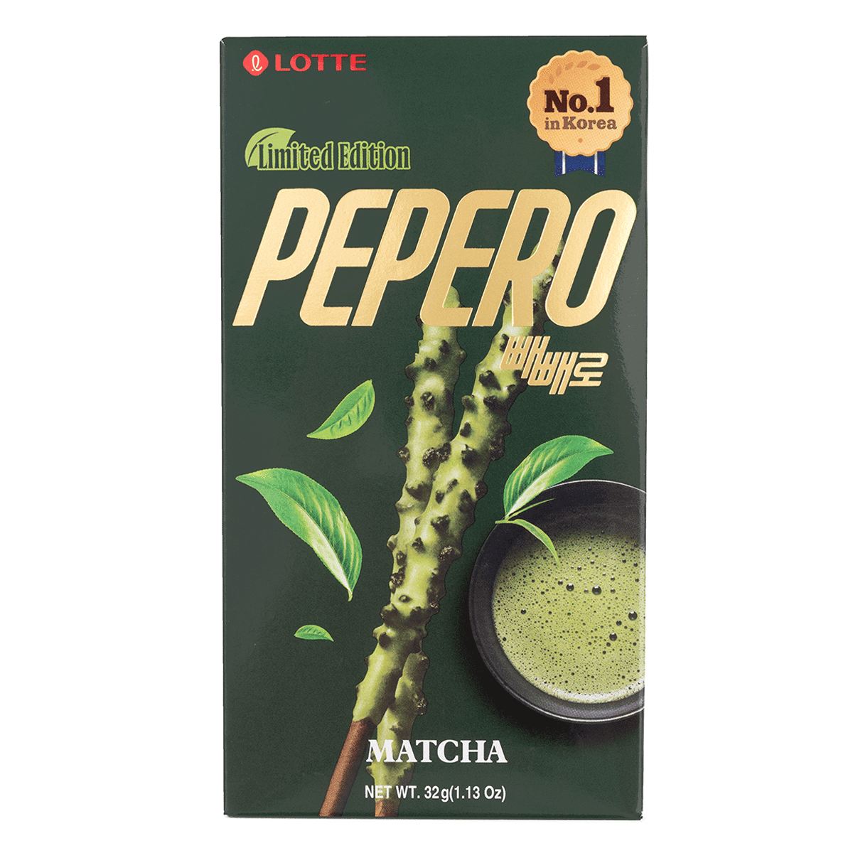Lotte Matcha Pepero (Limited Edition) 32 克
