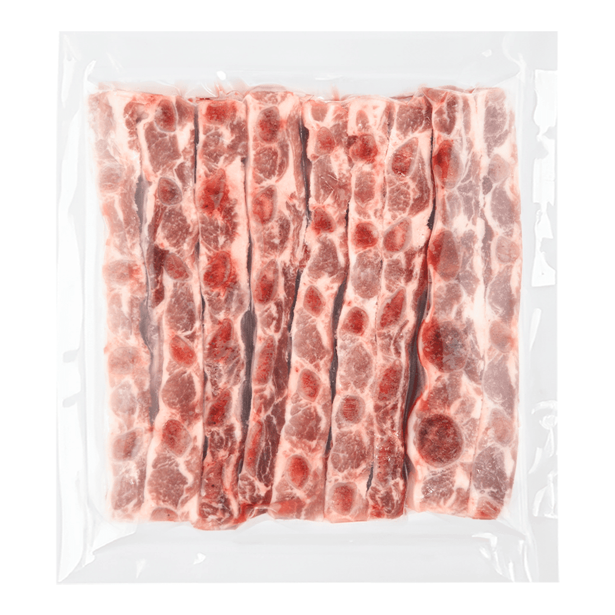 Soft Bone Pork Spare Rib Strips 2-2.22 libra(s)