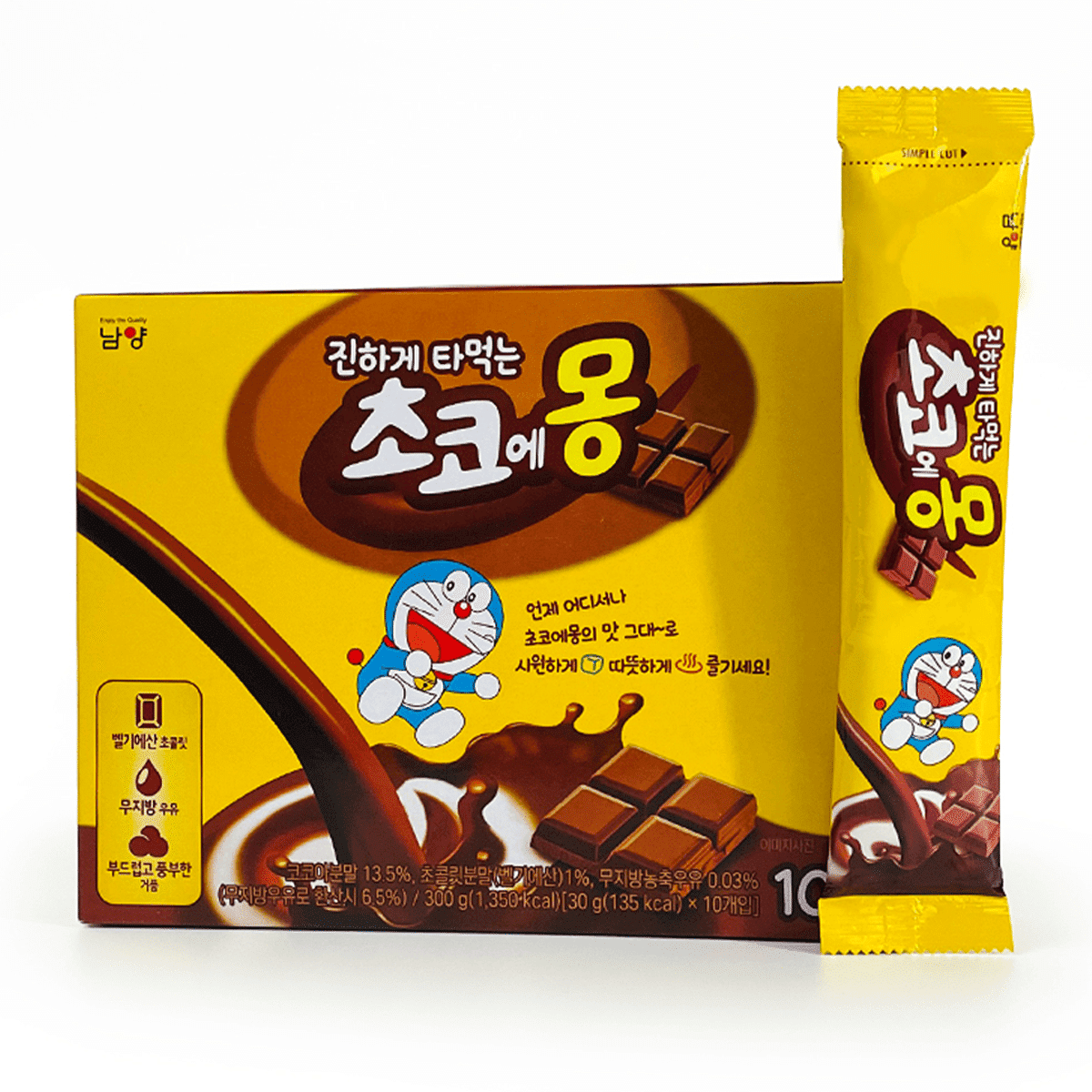 남양 진하게 타먹는 초코에몽 30 그램*10 팩