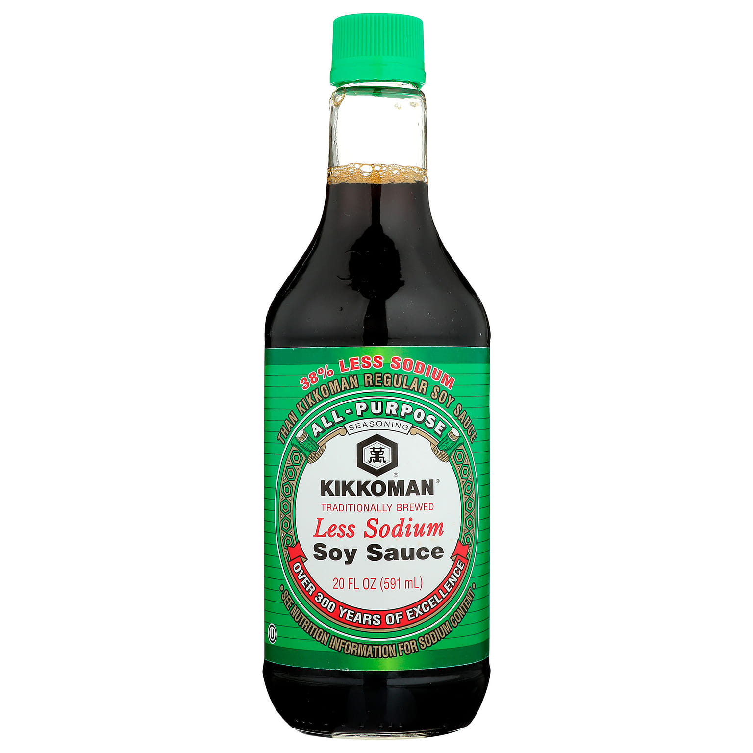 Salsa de soja Kikkoman baja en sodio 20 onza(s) líquida(s)