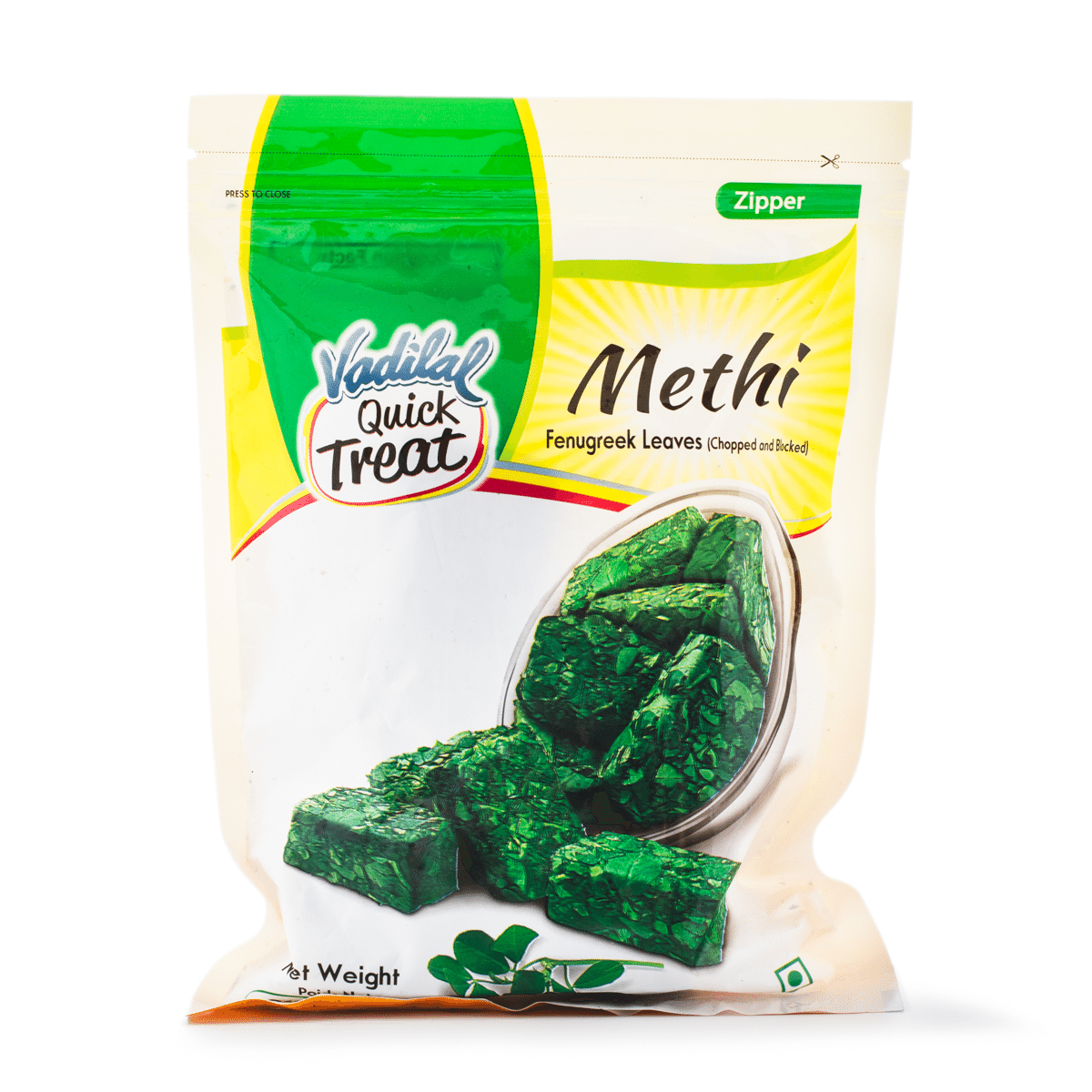 Vadilal Methi (Fenugreek) Block Frozen 11 oz