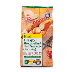 Otoki Mozzarella & Fish Sausage Corn Dog Frozen 14.11 oz