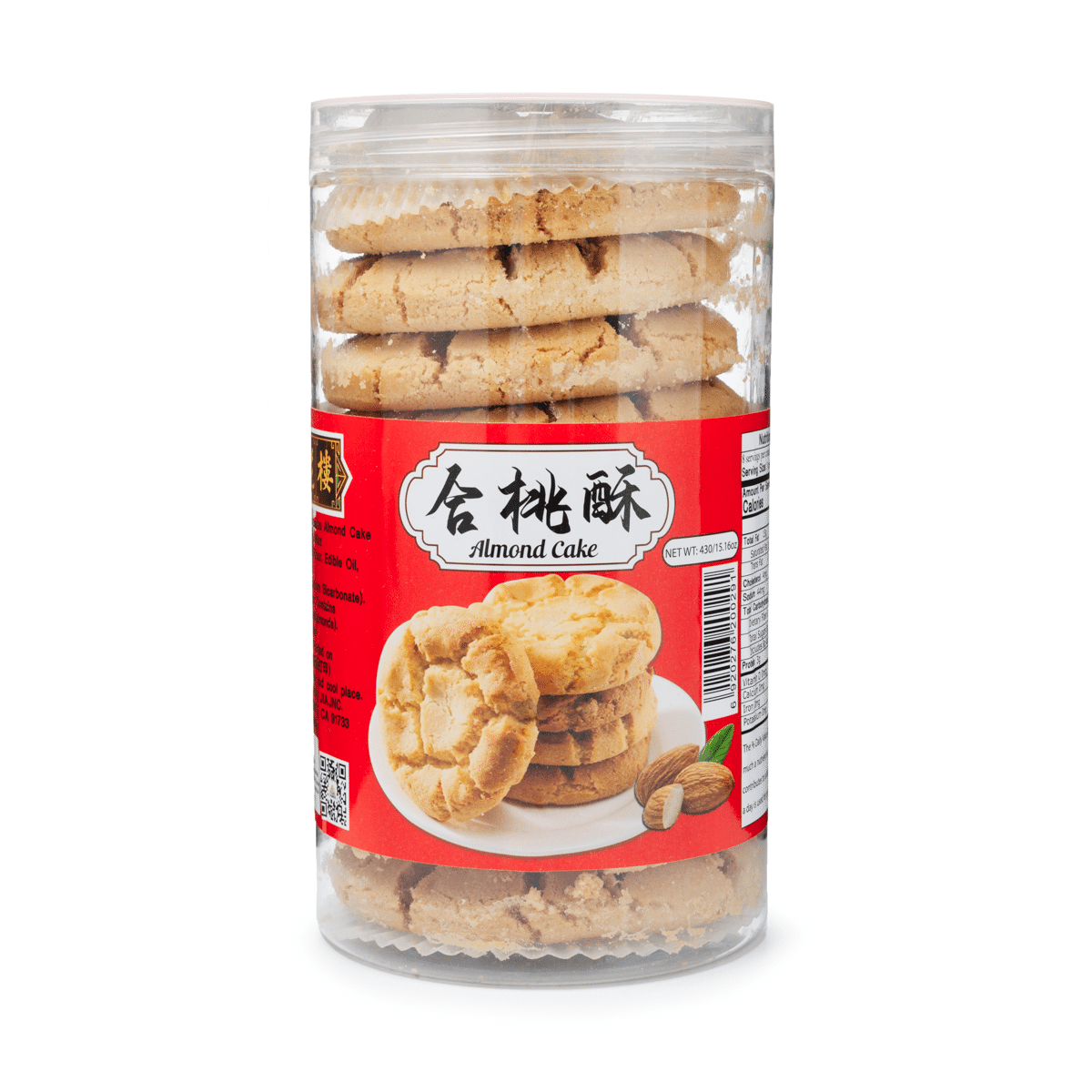 Xing Hua Lou Almond Cookie 430g 430 그램*24 팩