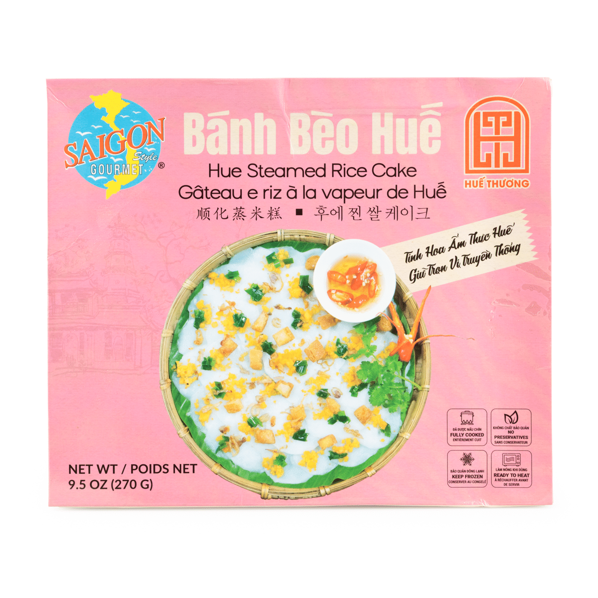 Saigon Gourmet 顺化蒸米糕(冷冻) 9.5 盎司