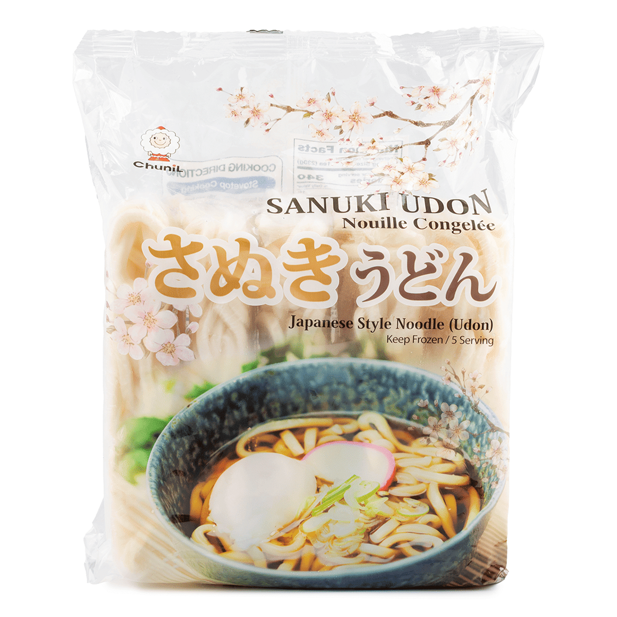 Udon Sanuki Chunil con Empaque Individual 5 paquetes 1150 gramo(s)