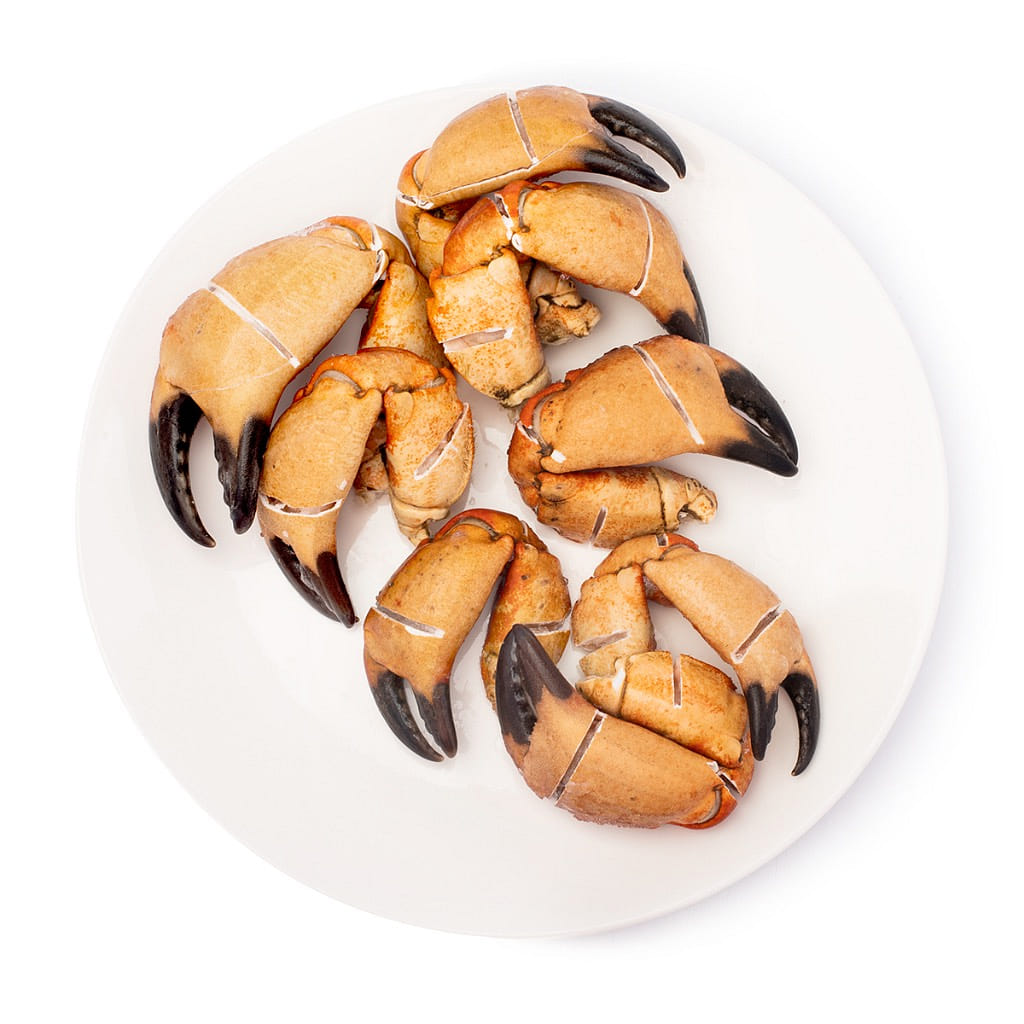 Jumbo Rock Crab Claws, Frozen 1.5 lb