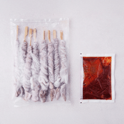 Horong Spicy Skewered Octopus Frozen 600 g