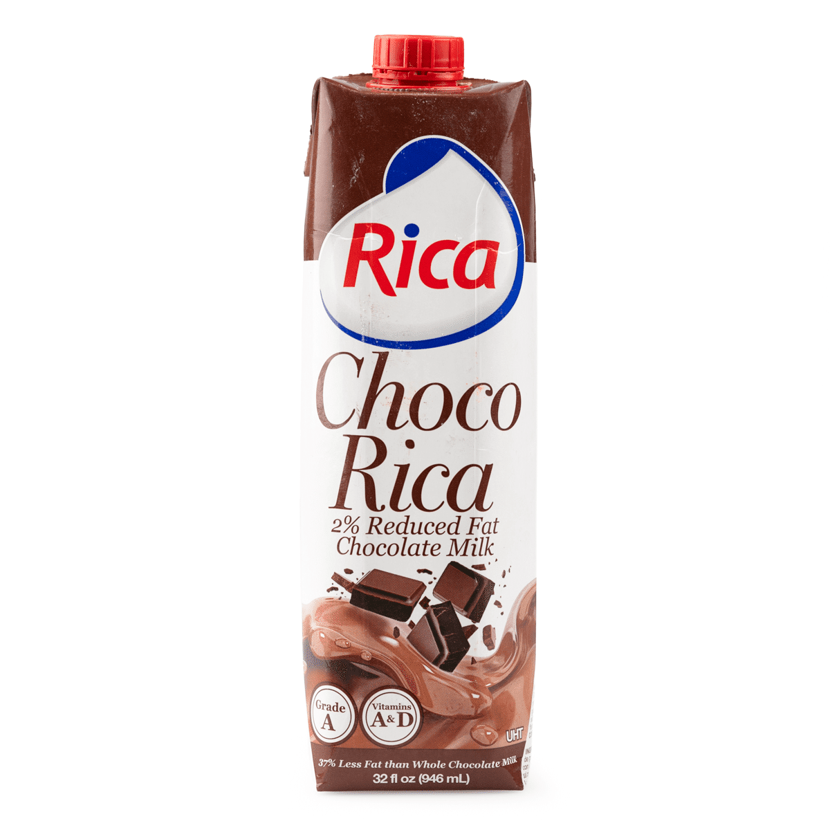 Rica 2% Reduced Fat Chocolate Milk 32 fl.oz