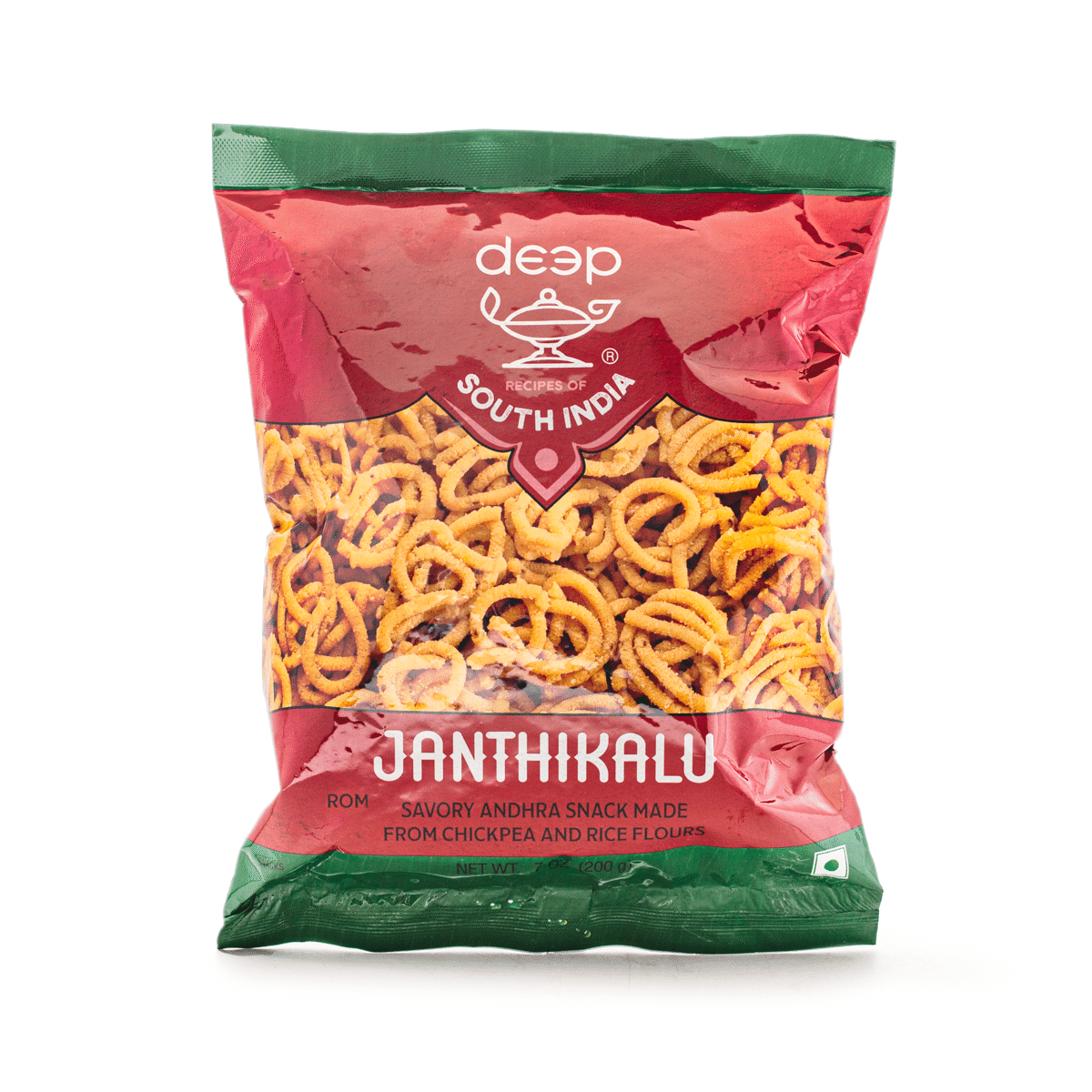Deep 印度风味香脆鹰嘴豆小食 7 盎司