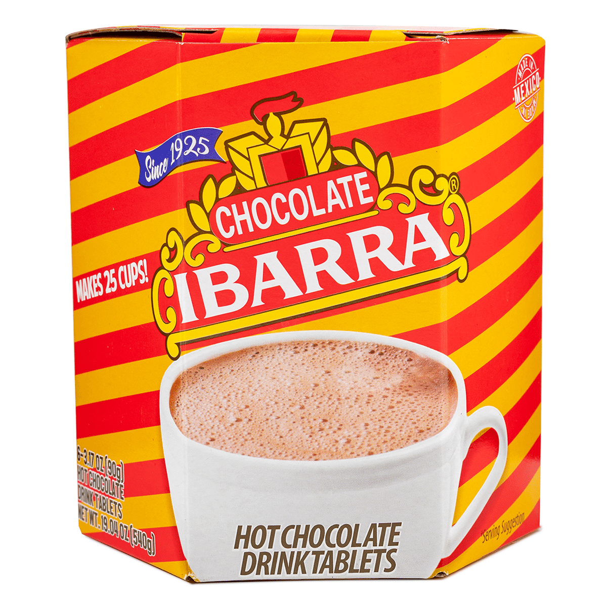 Tabletes de Chocolate Mexicano Ibarra 19 onça(s)
