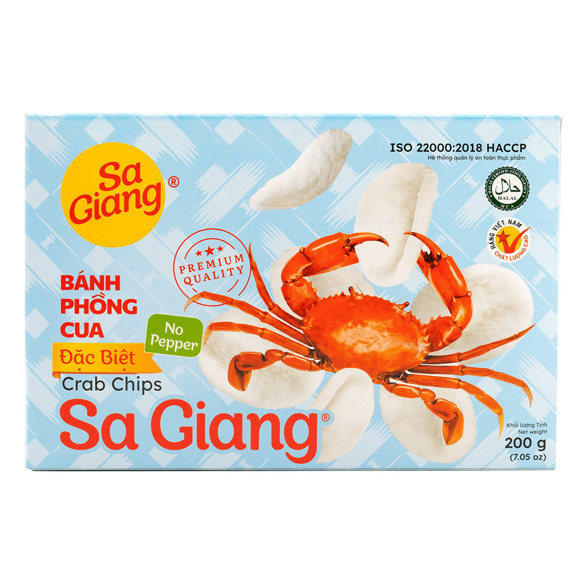 Sa Giang Crab Cracker in Box 200 g