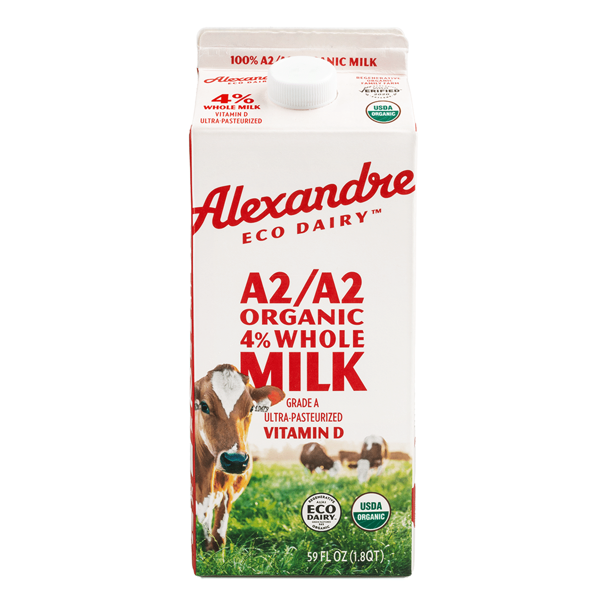 A2 Leche entera 4% 59 onza(s) líquida(s)